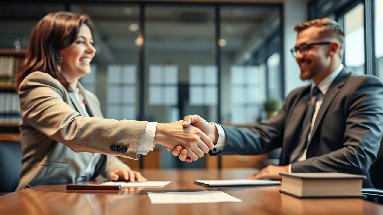 Abogada asesorando sobre leyes digitales y protección de propiedad intelectual.